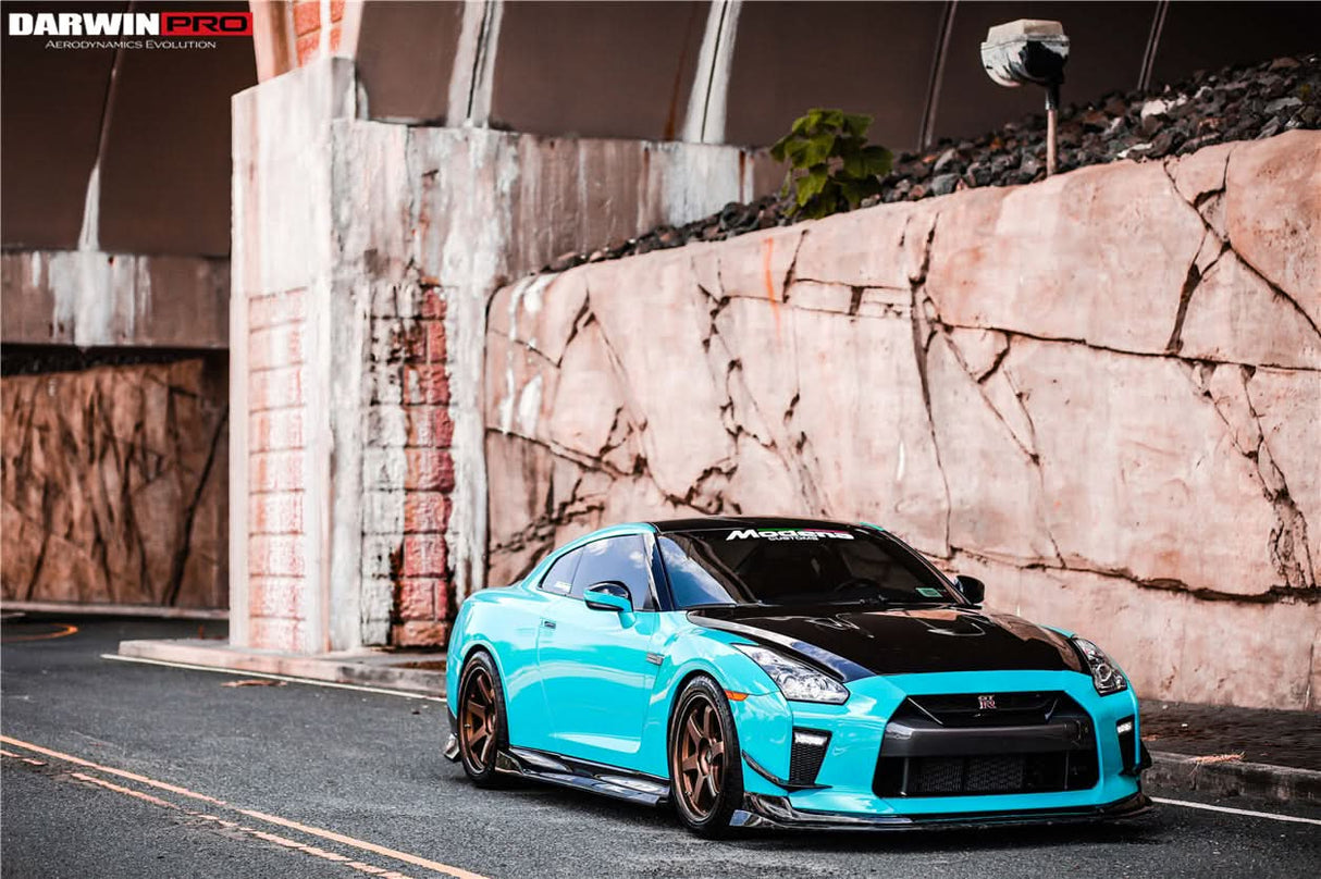2017-2023 Nissan GTR R35 EBA BKSS Style Carbon Fiber Front Lip