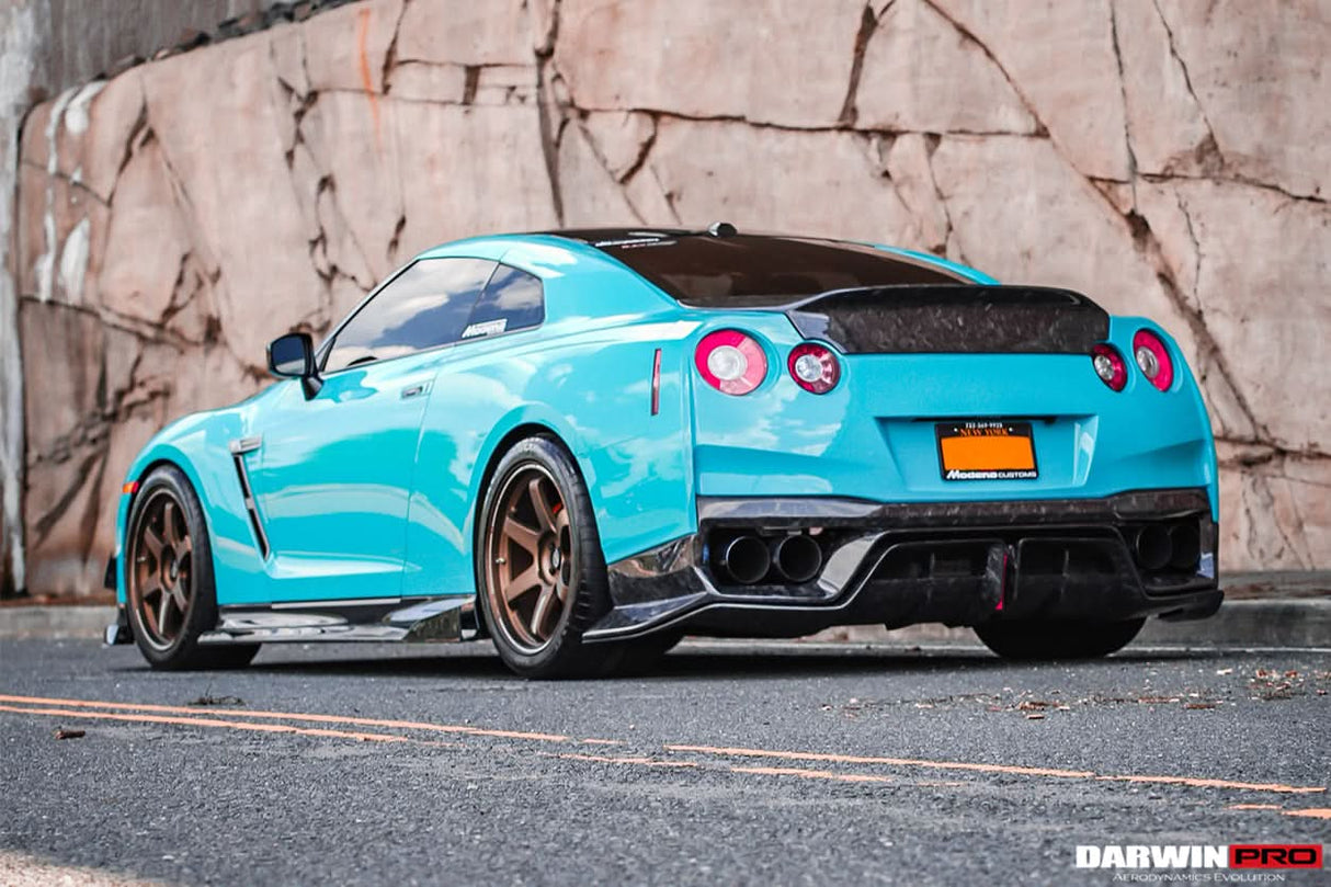 2008-2023 Nissan GTR R35 EBA BKSS Style Carbon Fiber Side Skirts