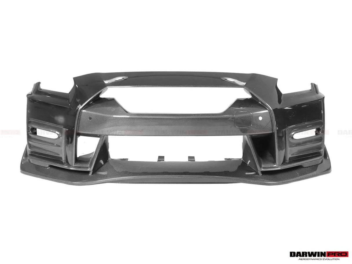 2008-2023 Nissan GTR R35 CBA DBA EBA Original 1:1 NISMO Carbon Fiber Front Bumper