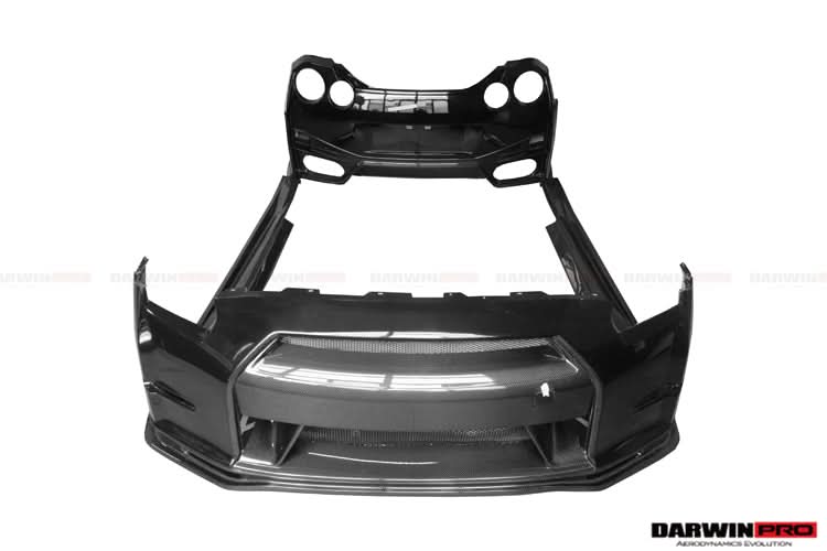 2008-2016 Nissan GTR R35 CBA DBA Ver15 NSM Style Part Carbon Fiber Full Body Kit