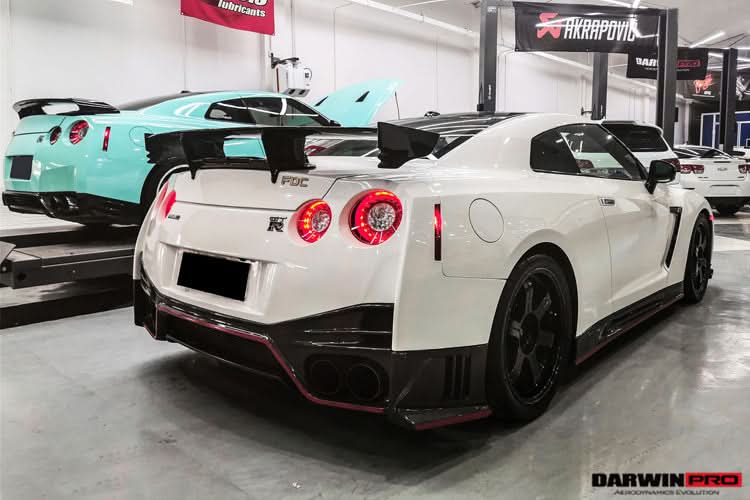 2008-2016 Nissan GTR R35 CBA DBA Ver15 NSM Style Part Carbon Fiber Full Body Kit