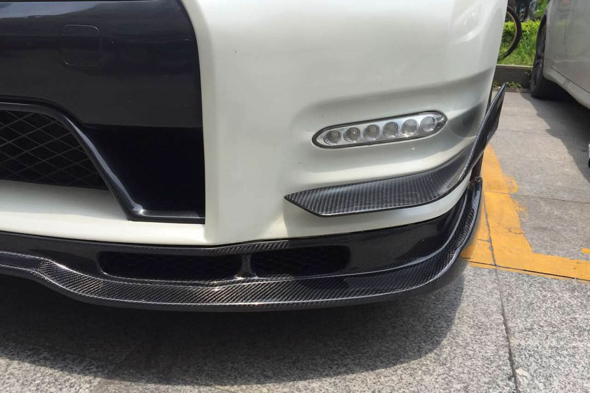 2012-2016 Nissan GTR R35 DBA Carbon Fiber Front Lip - Carbonado (BSE)