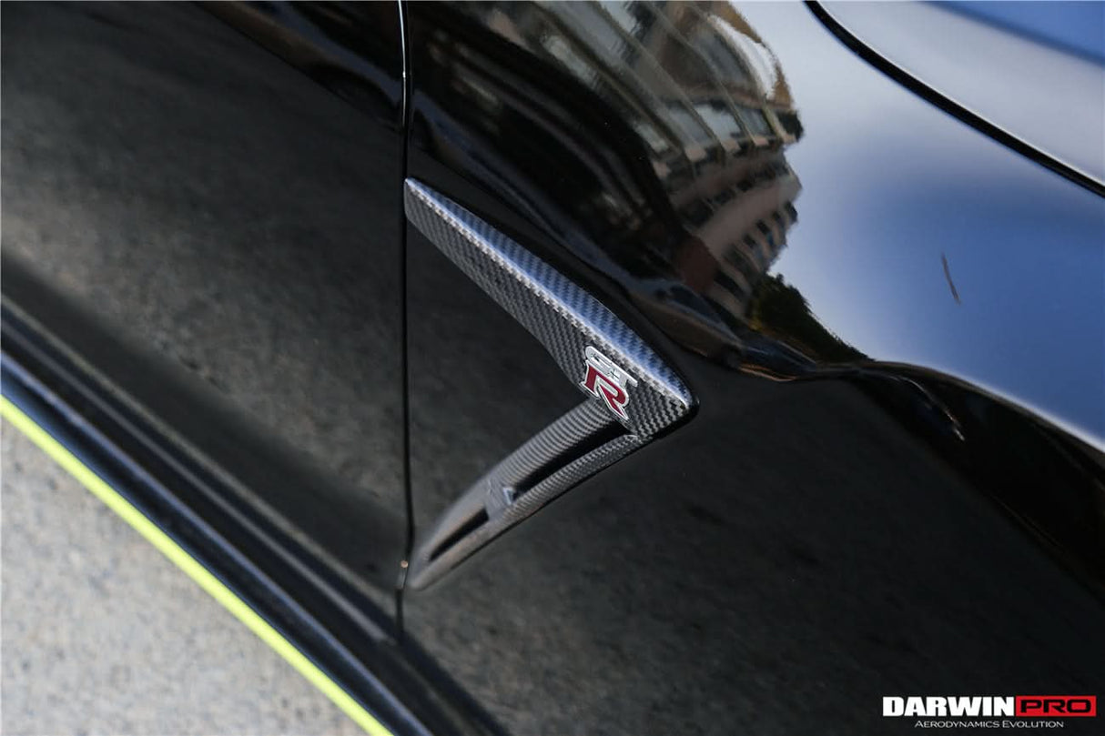 2015-2023 Nissan GTR R35 DBA EBA Carbon Fiber Fender Logo Cover
