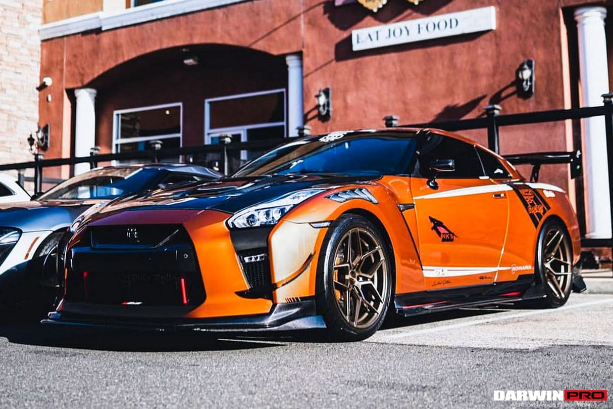 2017-2023 Nissan GTR R35 EBA BKSS Style Carbon Fiber Front Canards