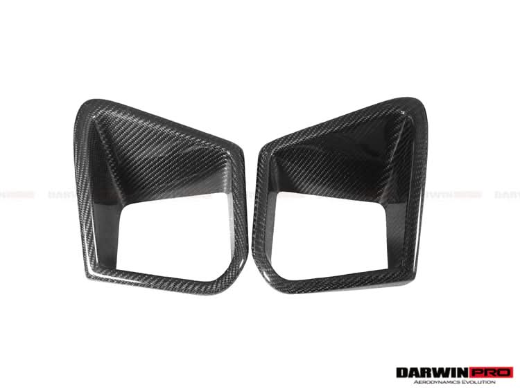 2017-2023 Nissan GTR R35 EBA BKSS Style Carbon Fiber Front Bumper Vents