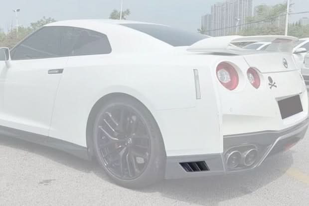 2017-2023 Nissan GTR R35 EBA Carbon Fiber Rear Diffuser Side Vents