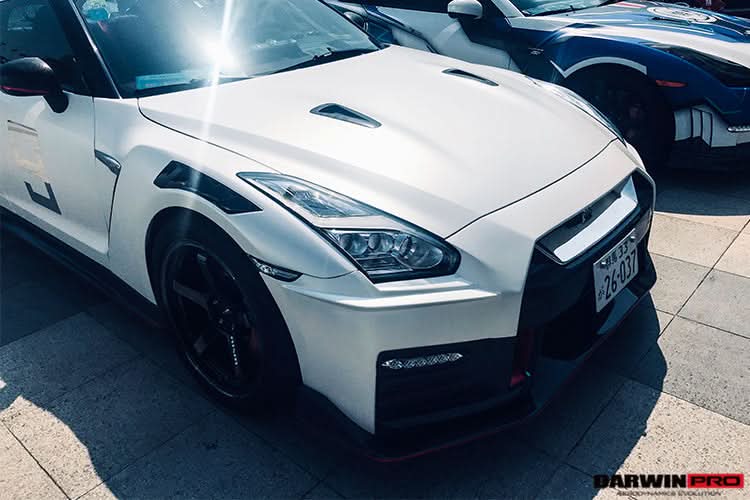 2008-2023 Nissan GTR R35 CBA DBA EBA NSM Style Partial Carbon Fiber Fender