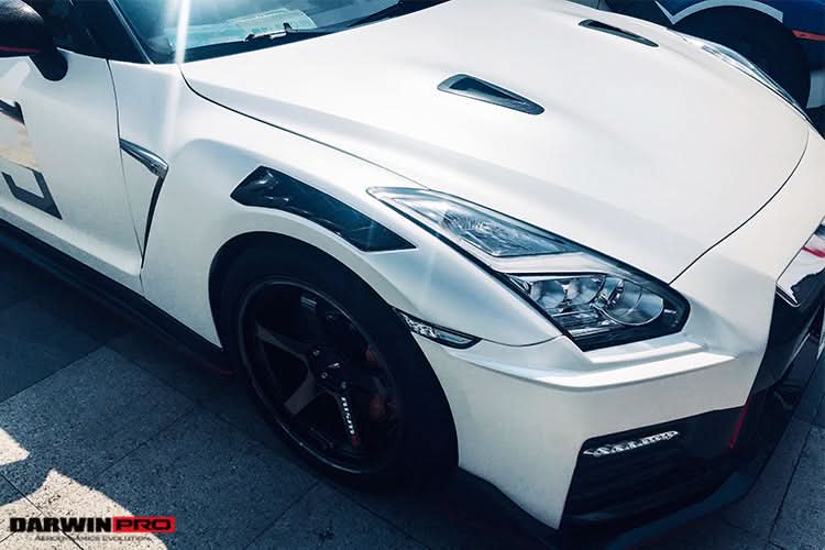 2008-2023 Nissan GTR R35 CBA DBA EBA NSM Style Partial Carbon Fiber Fender