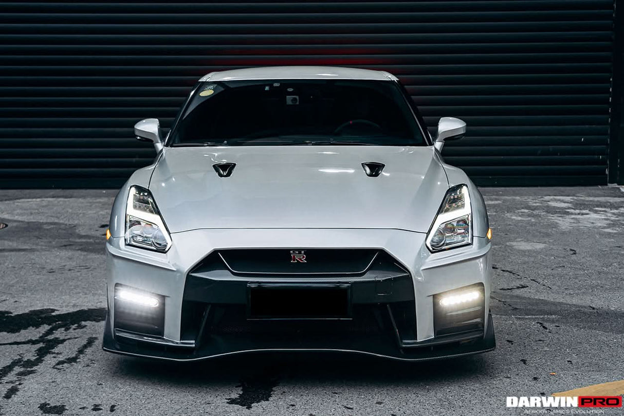 DarwinPRO 2008-2016 Nissan GTR R35 CBA DBA Ver17 NSM Style Partial Carbon Fiber Full Body Kit