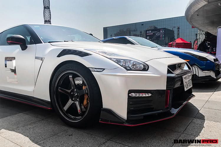 2008-2023 Nissan GTR R35 CBA DBA EBA NSM Style Partial Carbon Fiber Fender