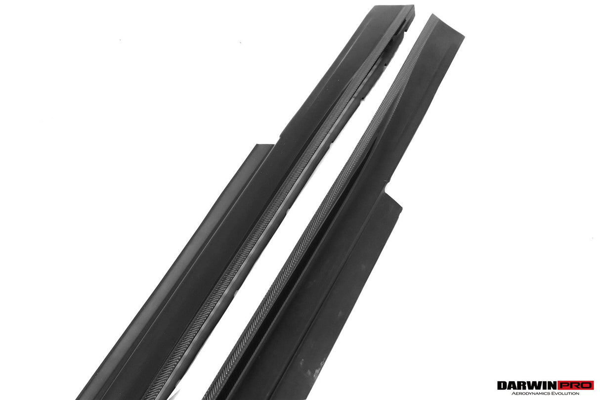 2008-2023 Nissan GTR R35 CBA | DBA Carbon Fiber Side Skirts - DarwinPRO (NSMO)