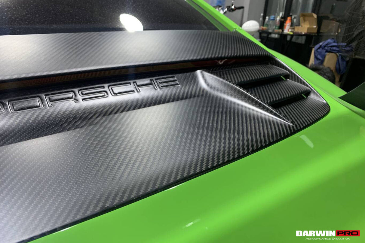 2015-2019 Porsche 911 991.2 GT3RS Only Autoclave Carbon Fiber Engine Trunk DarwinPRO (OE)