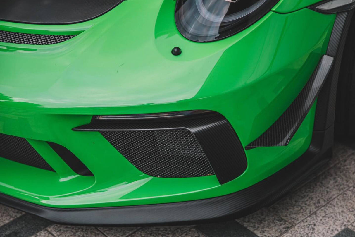 2015-2019 Porsche 911 991.2 GT3RS Only Autoclave Carbon Fiber LED Lights Frame Trims DarwinPRO (OE)