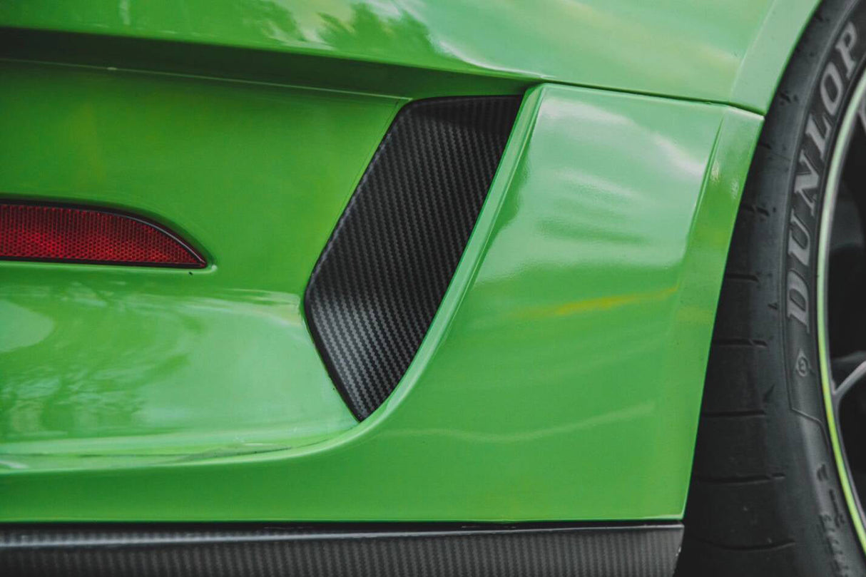 2015-2019 Porsche 911 991.2 GT3RS Only Autoclave Carbon Fiber Rear Bumper Vents DarwinPRO (OE)