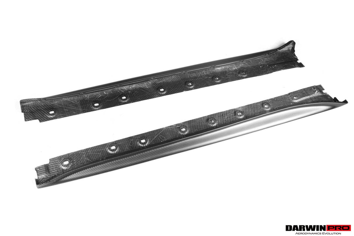 2015-2019 Porsche 911 991.2 GT3RS Only Autoclave Carbon Fiber Side Skirts DarwinPRO (OE)