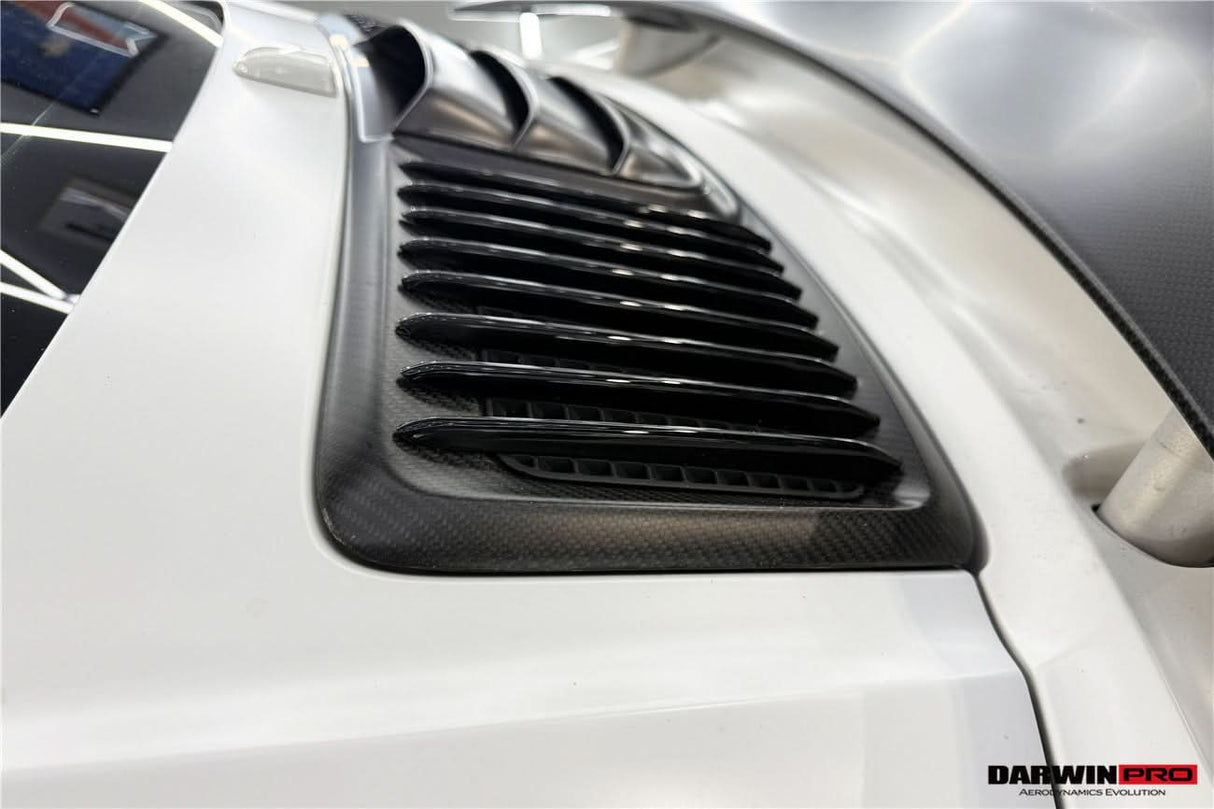 2016-2019 Porsche 911 991.2 Turbo S Carbon Fiber Engine Hood Vent
