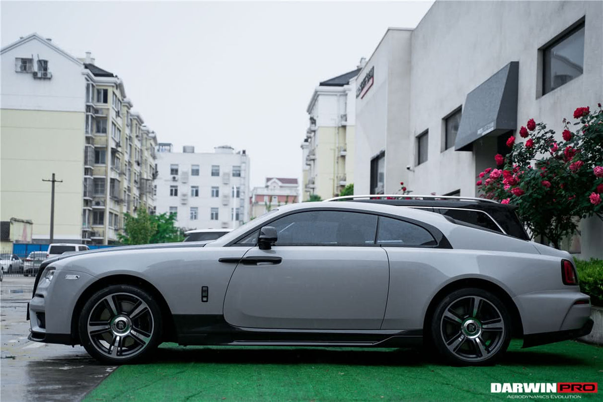 DarwinPRO 2016-2021 Rolls-Royce Wraith BKSS Style Carbon Fiber Side Skirts