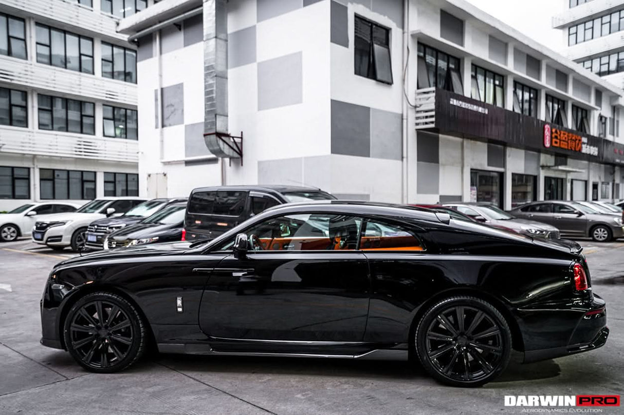 DarwinPRO 2016-2021 Rolls-Royce Wraith BKSS Style Carbon Fiber Side Skirts