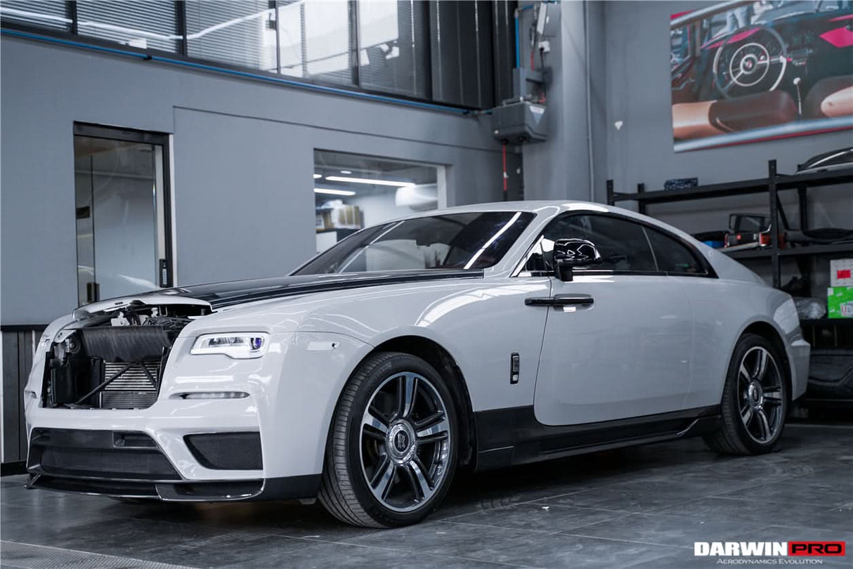 DarwinPRO 2016-2021 Rolls-Royce Wraith BKSS Style Carbon Fiber Side Skirts