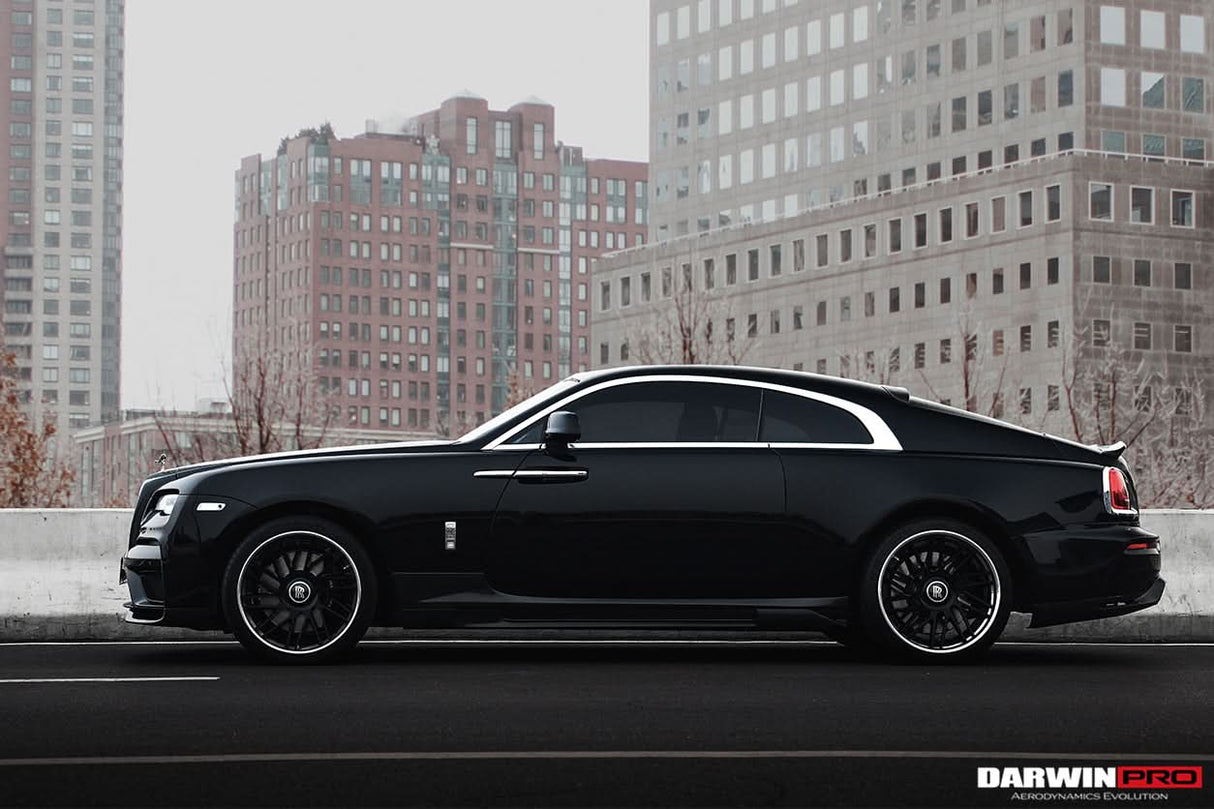 DarwinPRO 2016-2021 Rolls-Royce Wraith BKSS Style Carbon Fiber Side Skirts