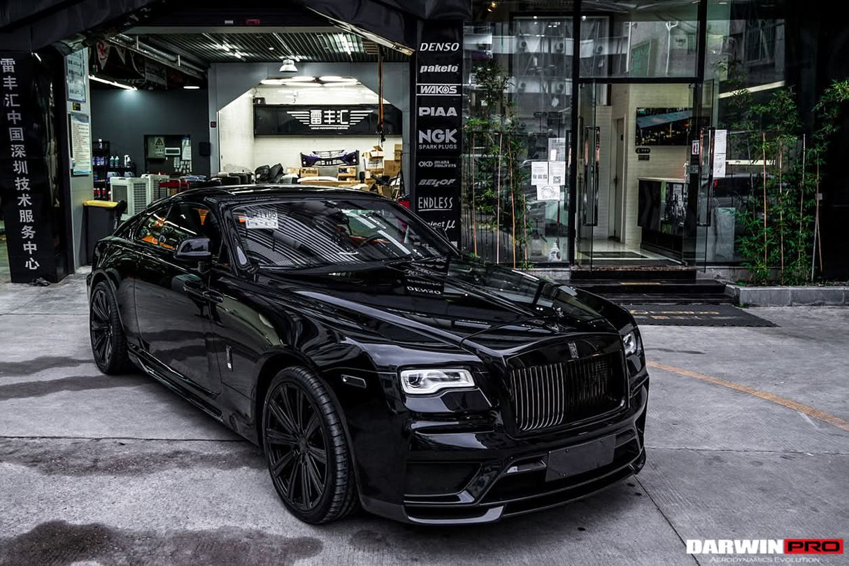 DarwinPRO 2016-2021 Rolls-Royce Wraith BKSS Style Carbon Fiber Side Skirts