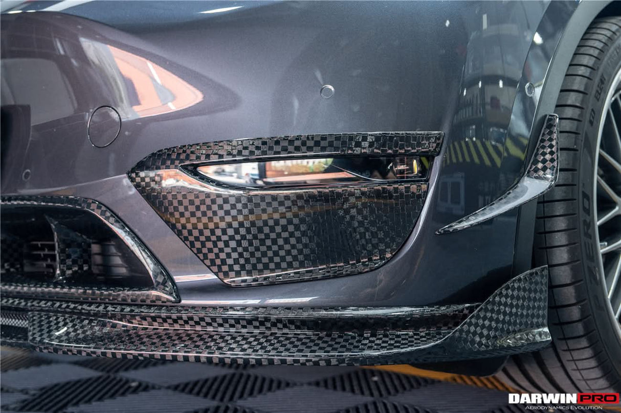 2020-2024 Tesla Model Y IMP Performance Carbon Fiber Front Bumper Canards