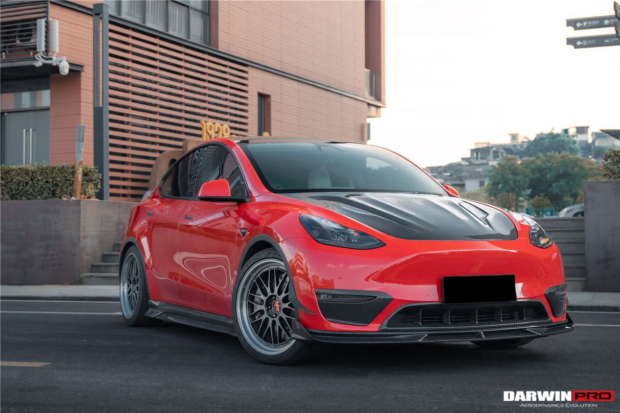 2020-2024 Tesla Model Y IMP Performance Carbon Fiber Side Skirts