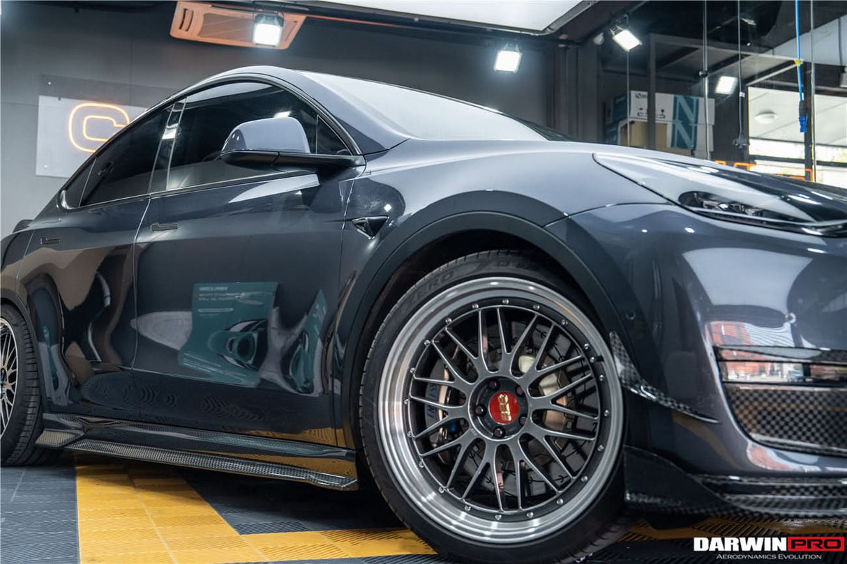 2020-2024 Tesla Model Y IMP Performance Carbon Fiber Side Skirts