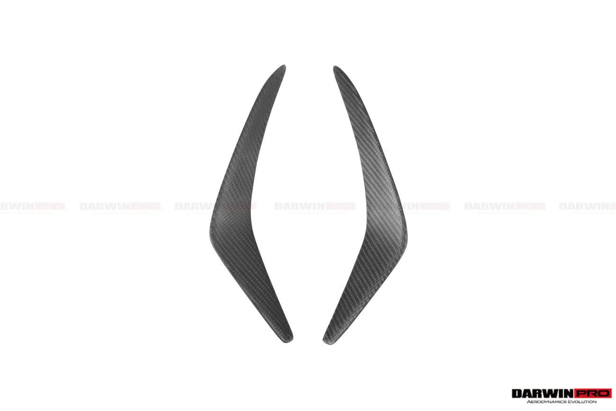 2020-2024 Tesla Model Y IMP Performance Carbon Fiber Front Bumper Canards