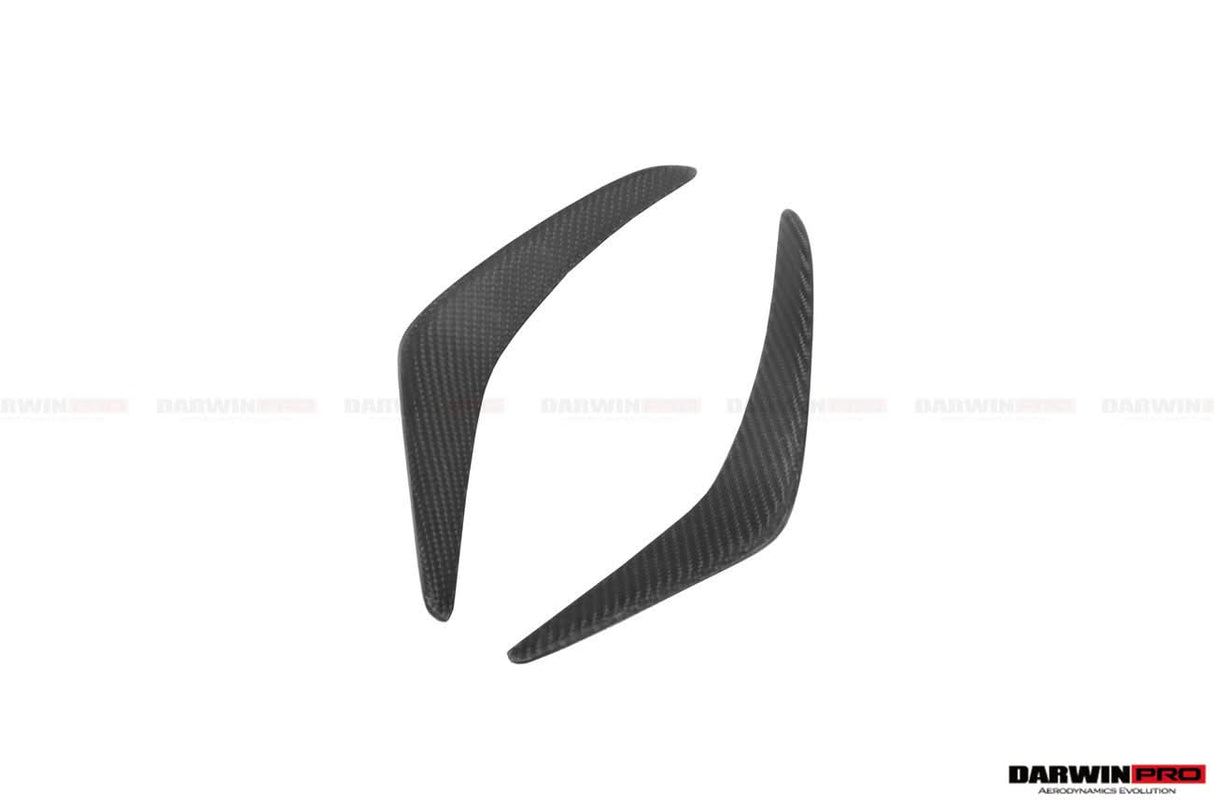 2020-2024 Tesla Model Y IMP Performance Carbon Fiber Front Bumper Canards