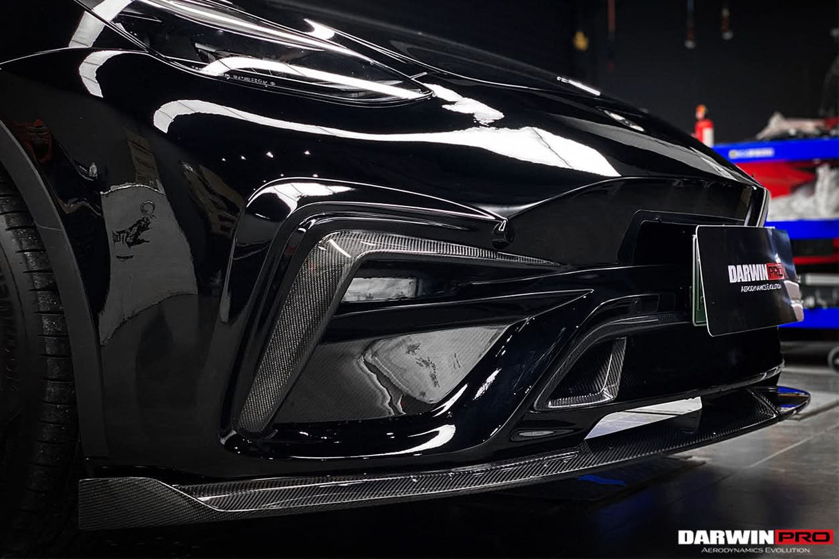 2020-2024 Tesla Model Y IMPII Performance Part Carbon Fiber Front Bumper