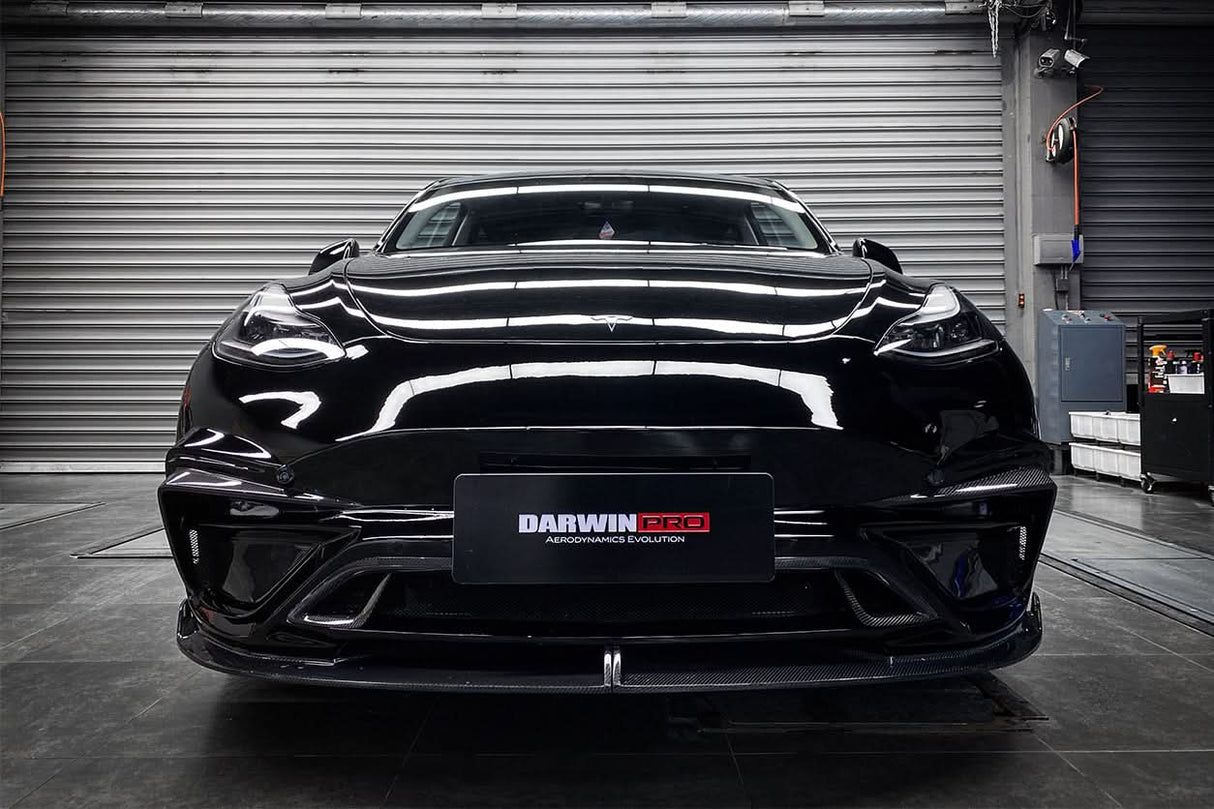 2020-2024 Tesla Model Y IMPII Performance Part Carbon Fiber Front Bumper