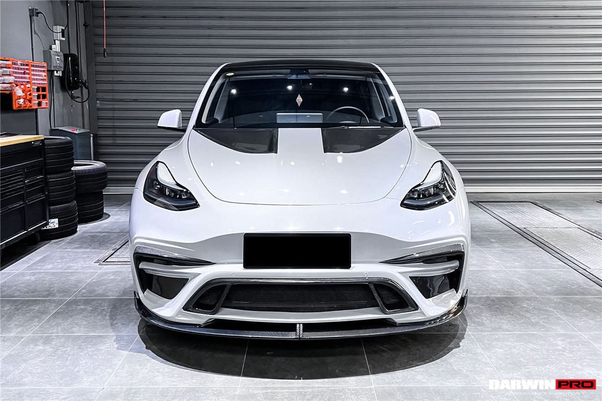 2020-2024 Tesla Model Y IMPII Performance Part Carbon Fiber Front Bumper