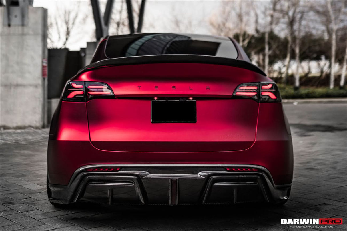 2020-2024 Tesla Model Y IMP Performance Carbon Fiber Rear Diffuser