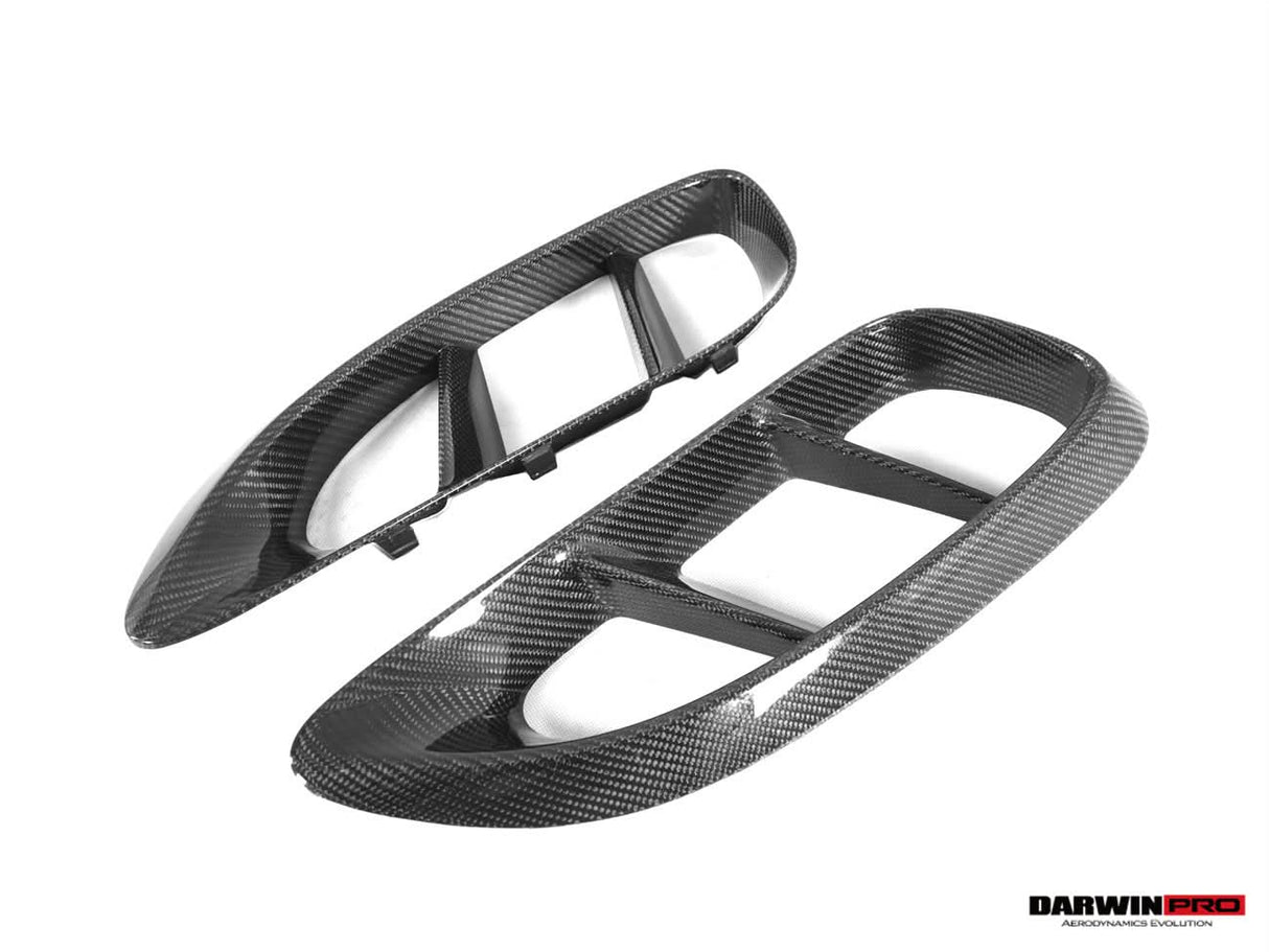 DarwinPRO 2016-2025 Porsche 718 Cayman And Boxster Carbon Fiber Side Air Vents