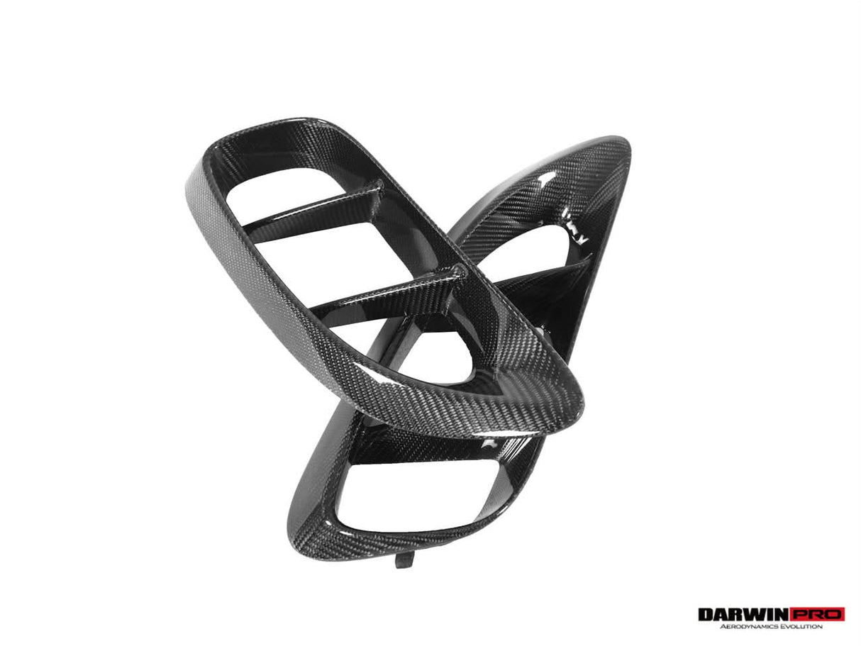 DarwinPRO 2016-2025 Porsche 718 Cayman And Boxster Carbon Fiber Side Air Vents