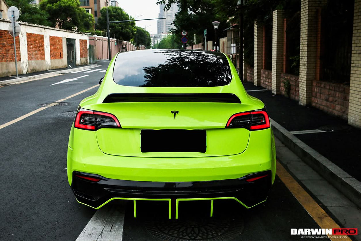 2017-2020 Tesla Model 3 IMP Performance Partial Carbon Fiber Rear Bumper