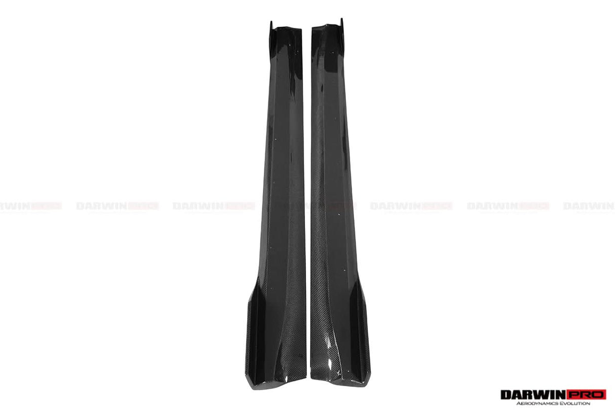 2017-2026 Tesla Model 3 IMP Performance Carbon Fiber Side Skirts With Under Board | Fits Model 3, Model 3 Highland RWD AWD, Performance