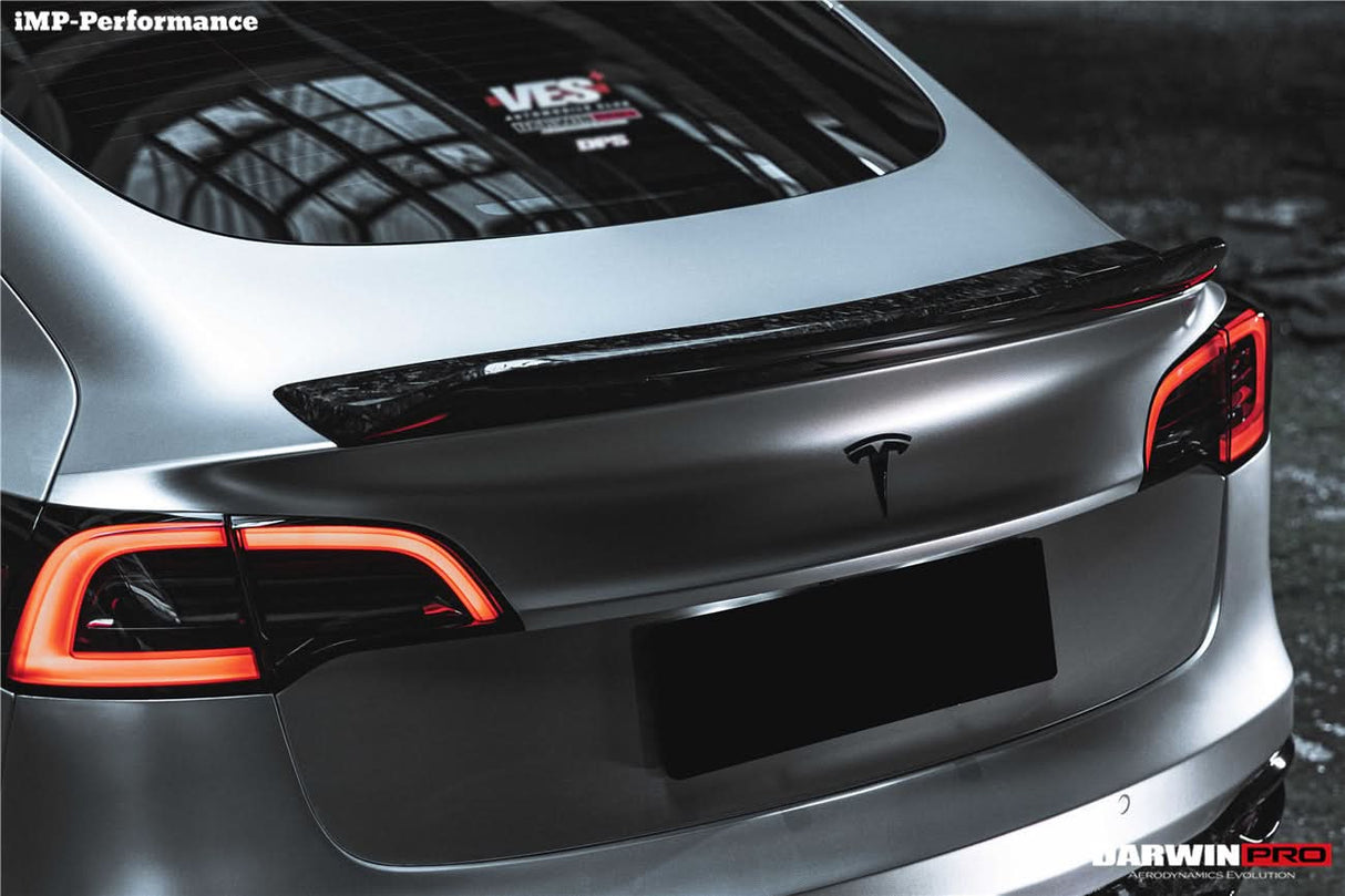 2017-2023 Tesla Model 3 IMP Performance Carbon Fiber Trunk Spoiler