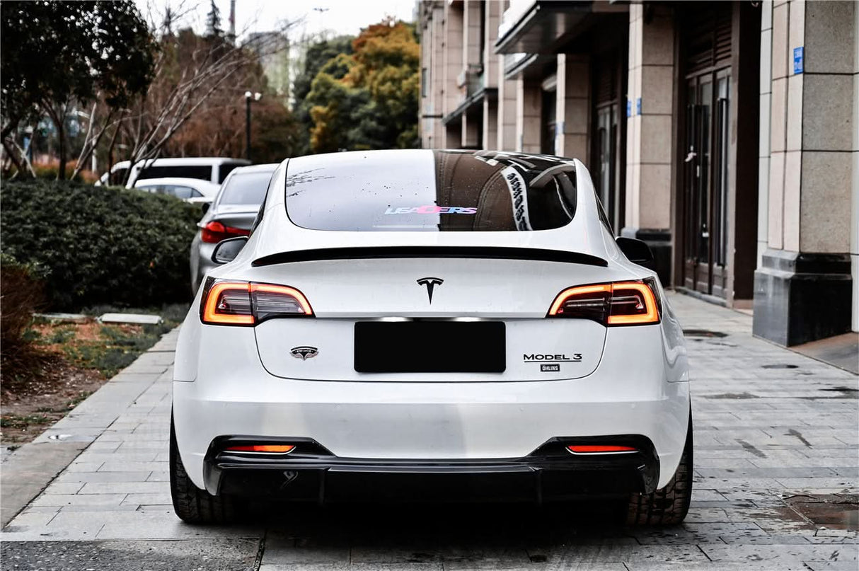 2017-2023 Tesla Model 3 IMP Performance Carbon Fiber Rear Lip