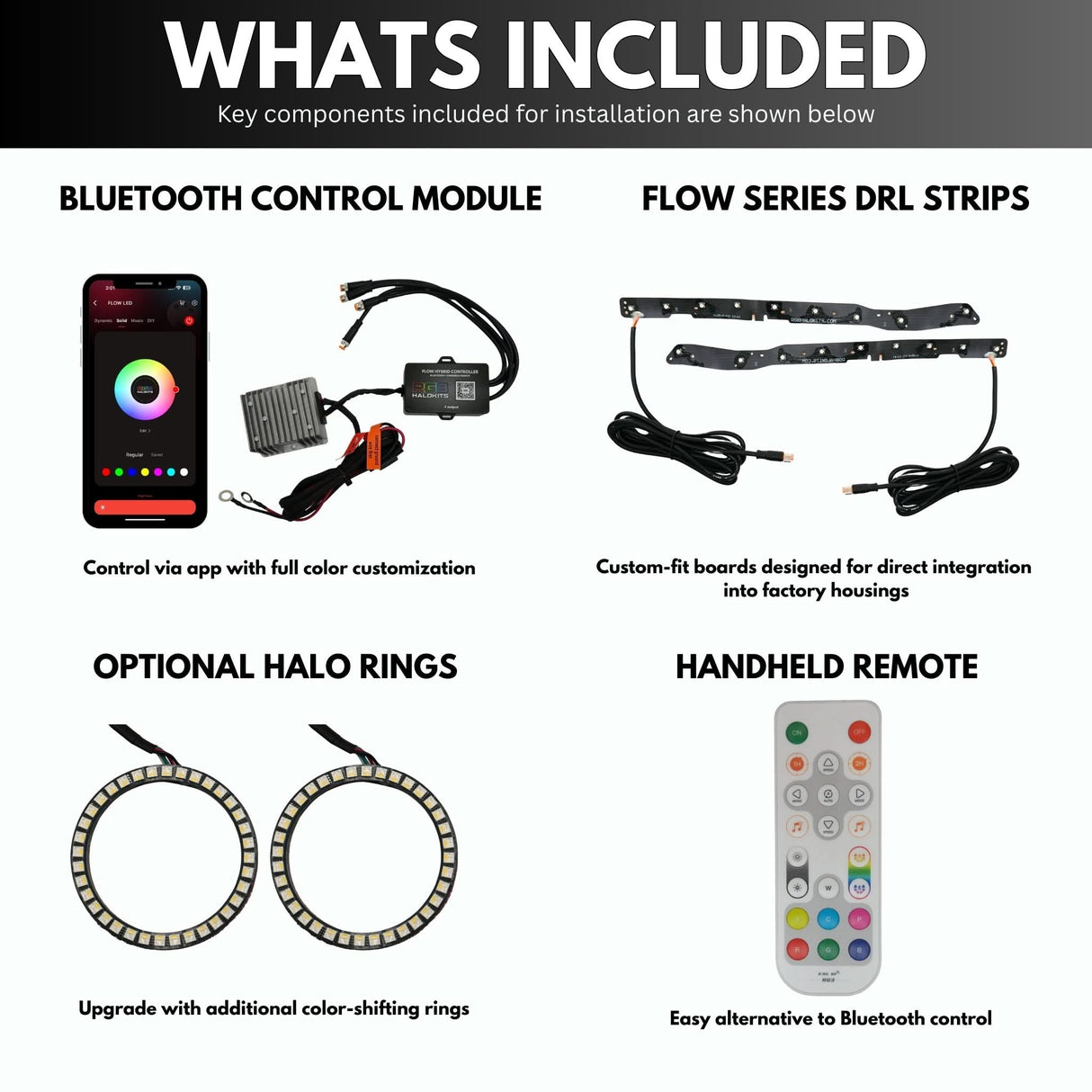 Dodge Durango Multicolor DRL Boards (2014-2020)