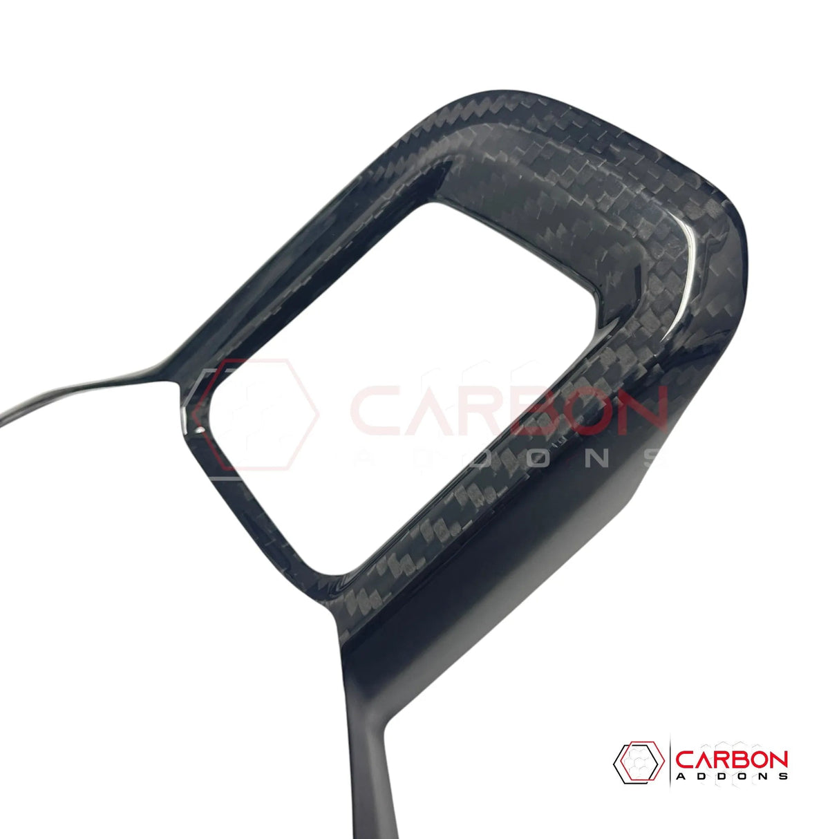 2024+ S650 Mustang Hard Carbon Fiber Steering Wheel Trim Covers