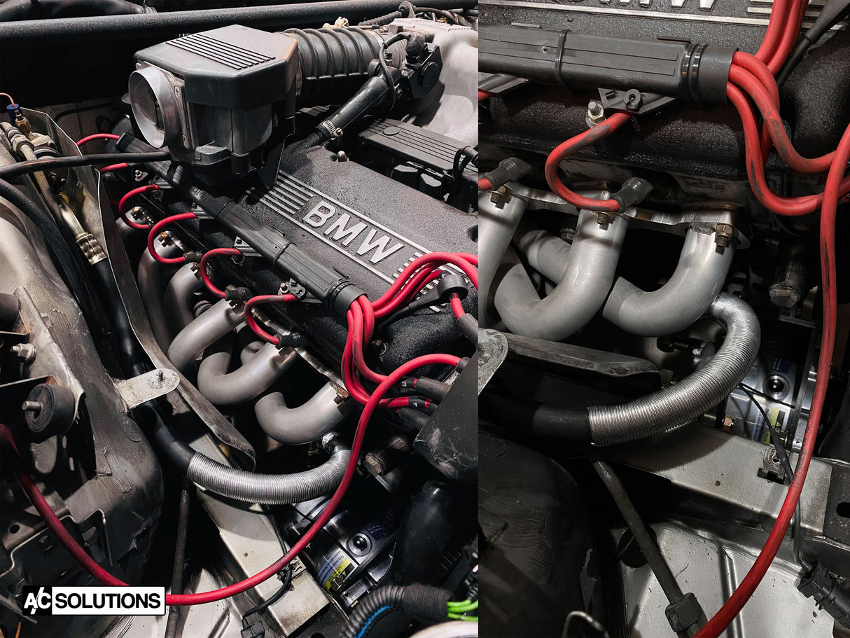 A/C Solutions BMW E24 Sanden Compressor Conversion Kit
