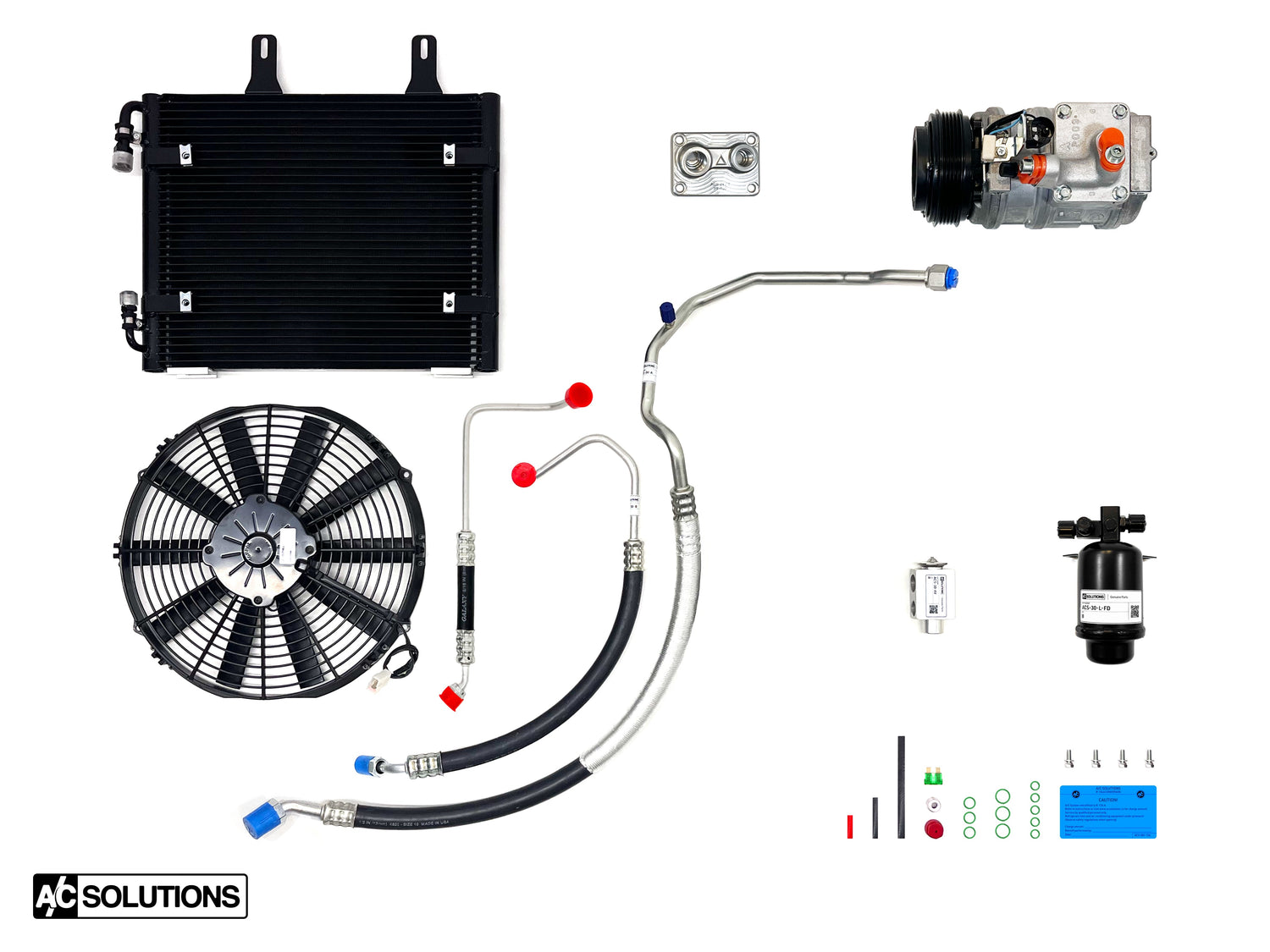 A/C Solutions BMW E30 24v Swap Conversion Kit (S50, S52, S54, and more)