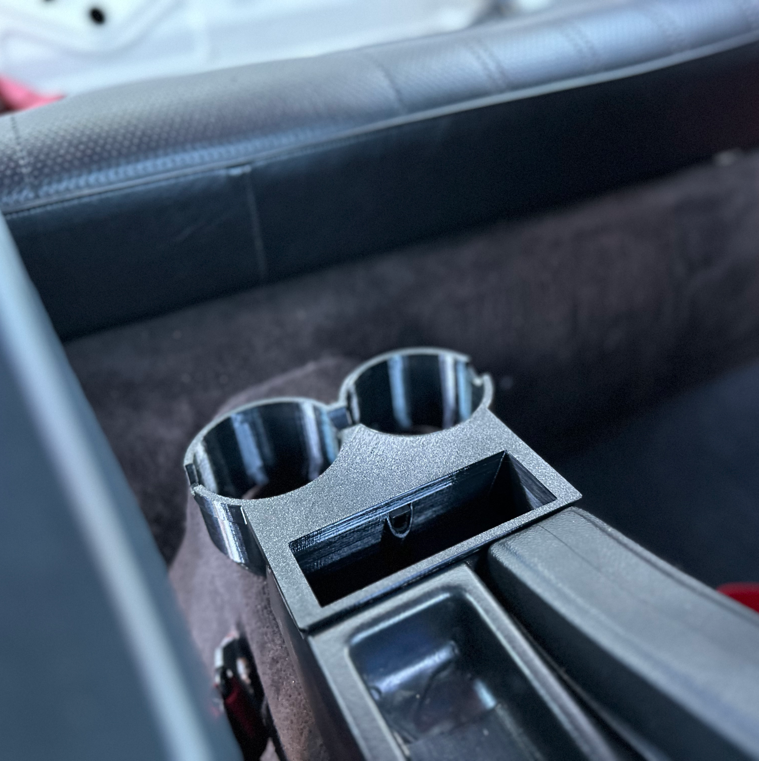 E30 Dual Rear Cupholder