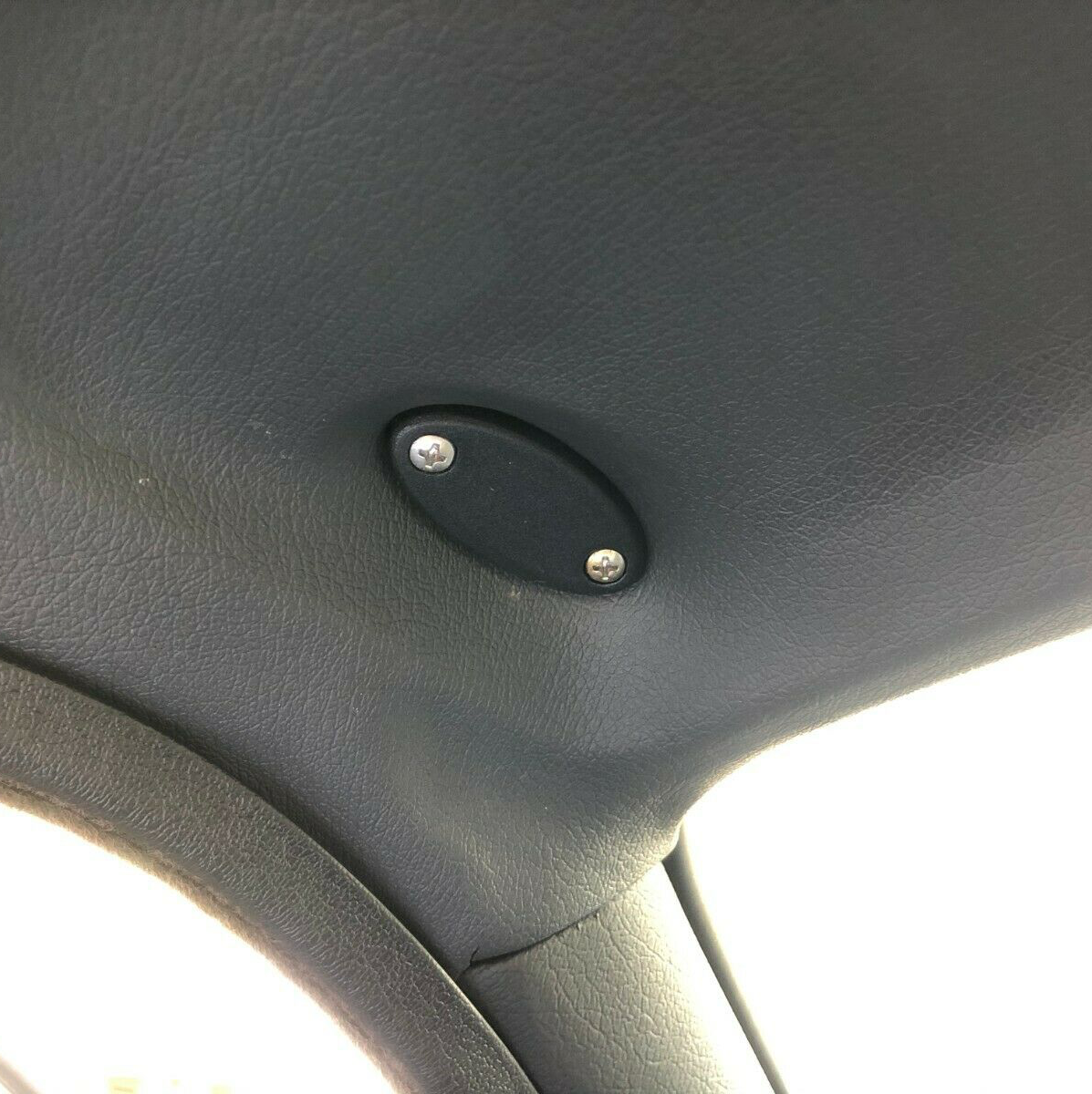 E30 Visor Delete Plates