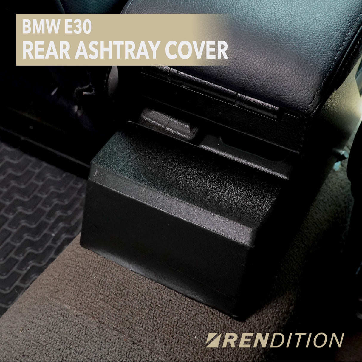 BMW E30 REAR ASHTRAY COVER - K2 Industries