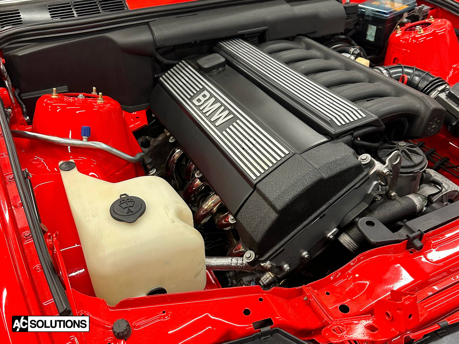 A/C Solutions BMW 24v Swap Denso Compressor Manifold