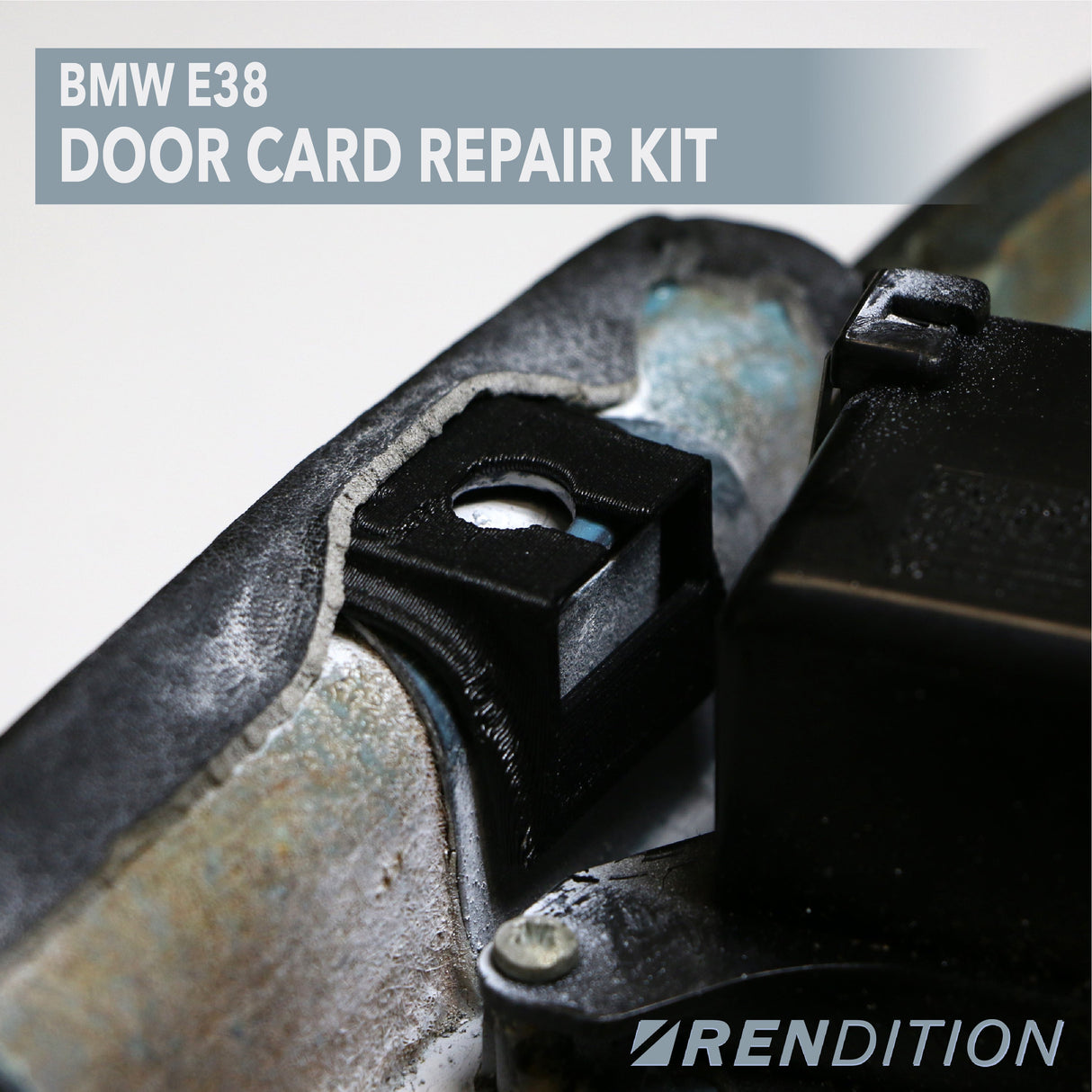 BMW E38 REAR DOOR CARD REPAIR KIT - K2 Industries