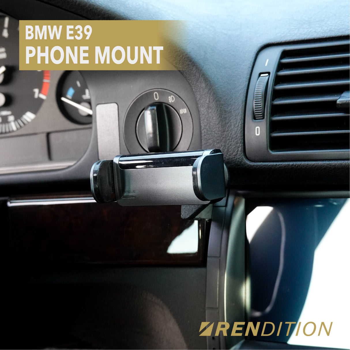 BMW E39 PHONE MOUNT PHONE HOLDER - K2 Industries
